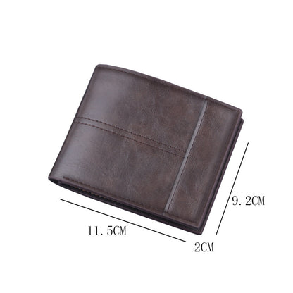 New Men's Short Clip Multifunctional Coin Purse