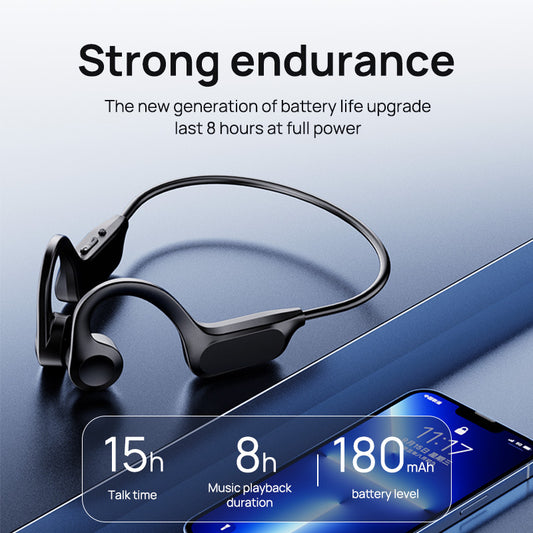 X7 New Bone Conduction Bluetooth Headset Wireless Sports Running In-ear