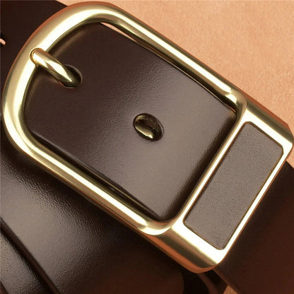 Retro Pin Buckle Belt Fashion Men&#039;s Business Casual Pants Jeans Belt 2022 Explosions A Generation Of Hair