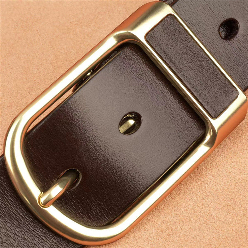 Retro Pin Buckle Belt Fashion Men&#039;s Business Casual Pants Jeans Belt 2022 Explosions A Generation Of Hair